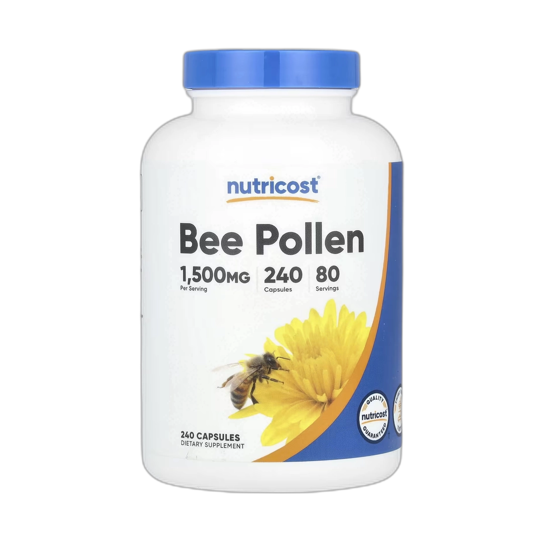 Nutricost, Bee Pollen, 240 Capsules