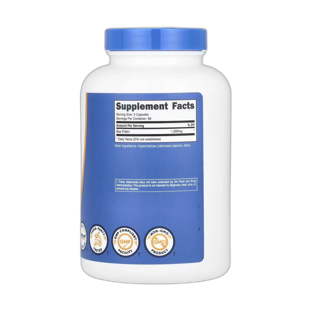 Nutricost, Bee Pollen, 240 Capsules