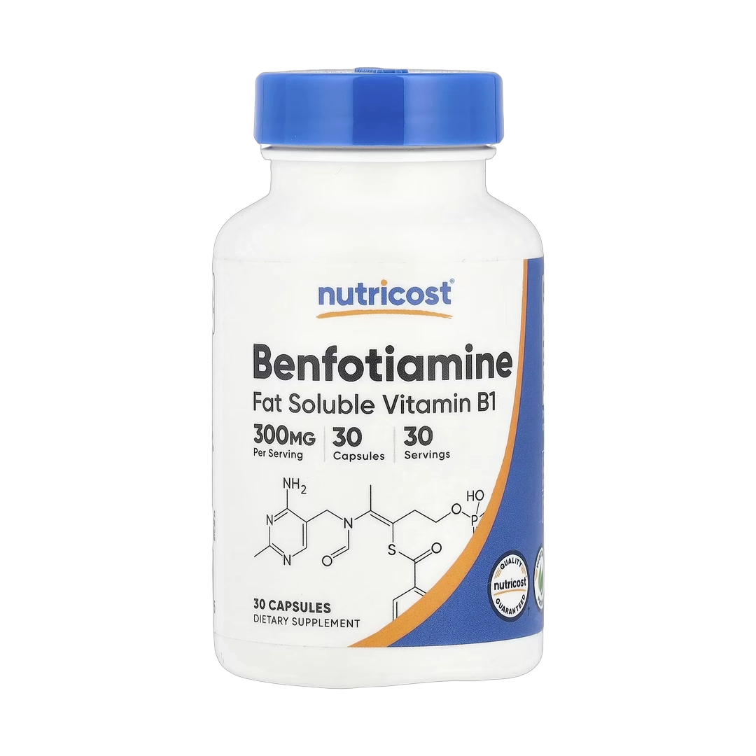Nutricost, Benfotiamine, 300 mg, 30 Capsules