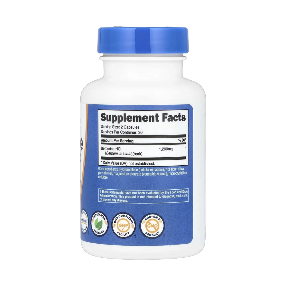 Nutricost, Berberine, 60 Capsules