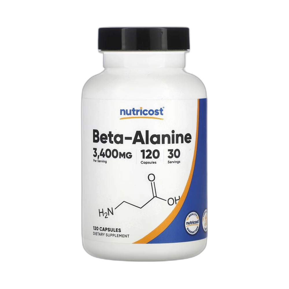 Nutricost, Beta-Alanine, 120 Capsules