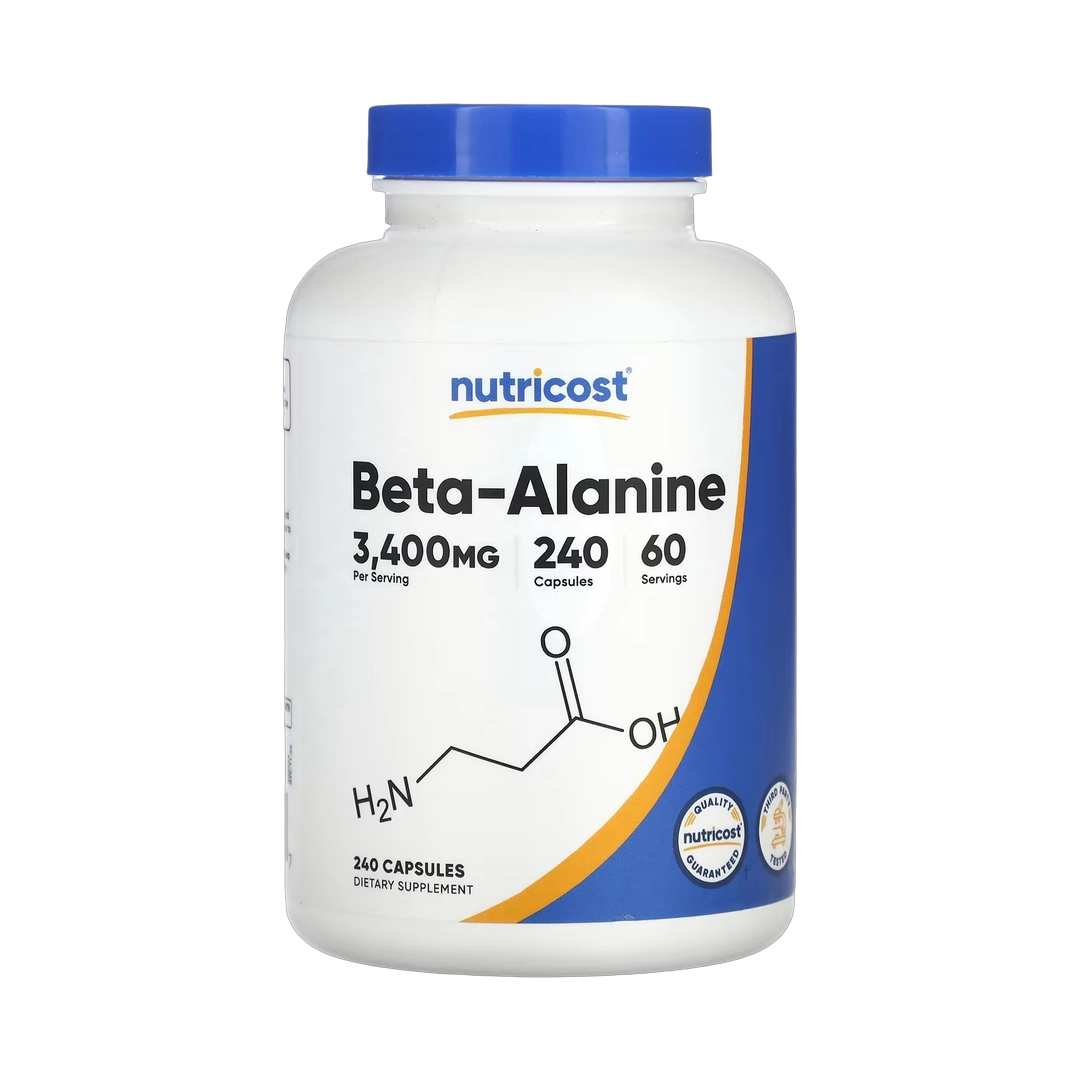 Nutricost, Beta-Alanine, 240 Capsules
