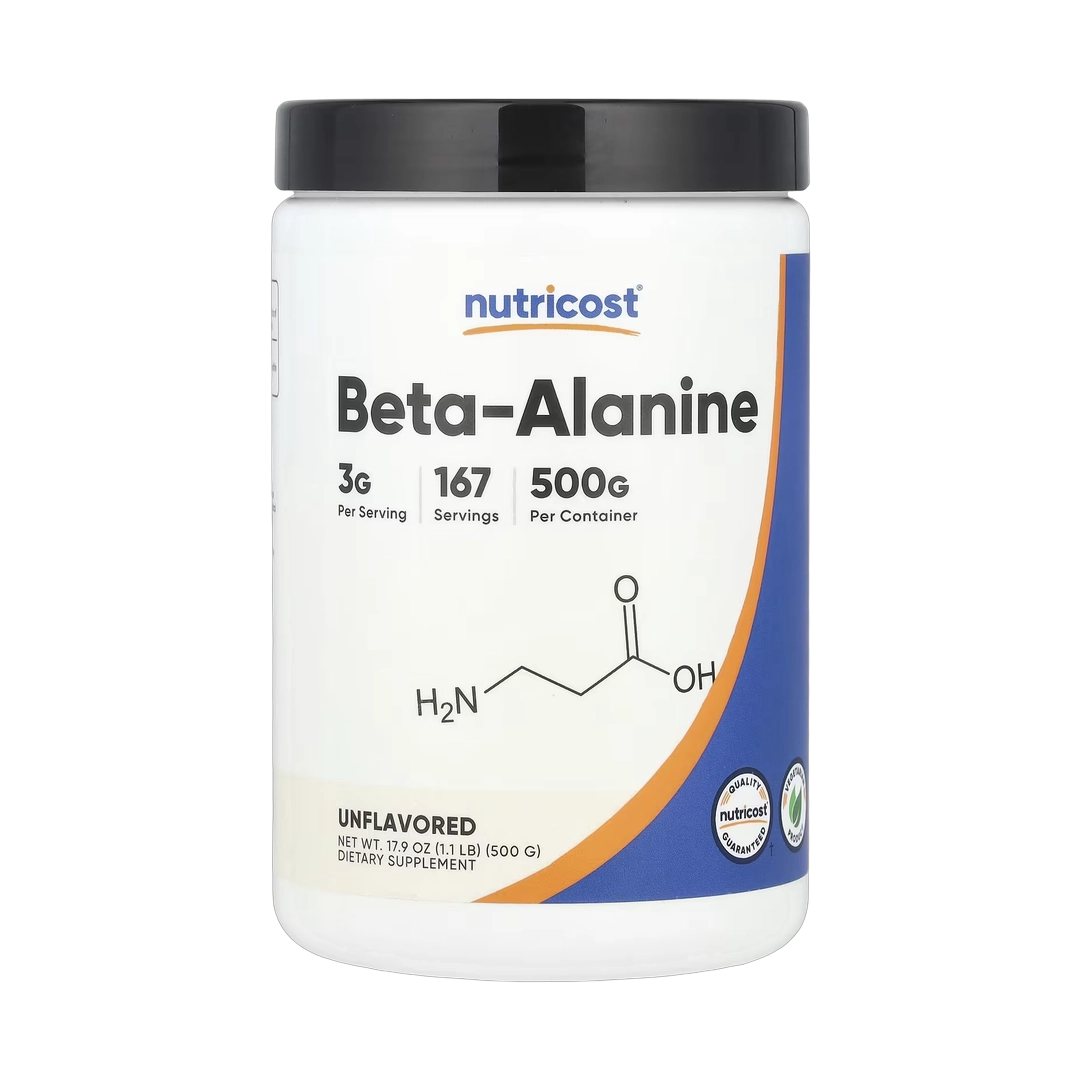 Nutricost, Beta-Alanine, Unflavored, 17.9 oz, 500 g