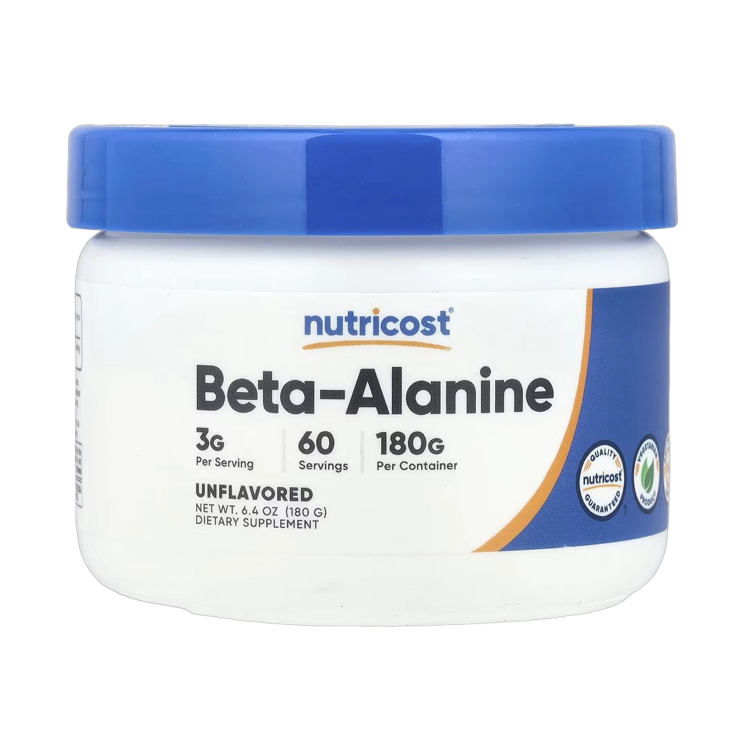Nutricost, Beta-Alanine, Unflavored, 6.4 oz, 180 g