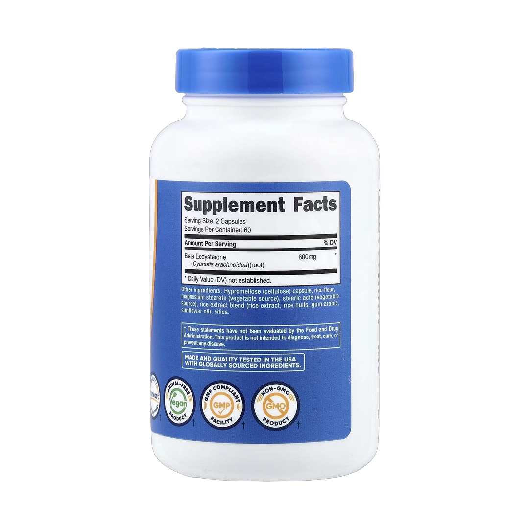 Nutricost, Beta Ecdysterone, 120 Capsules