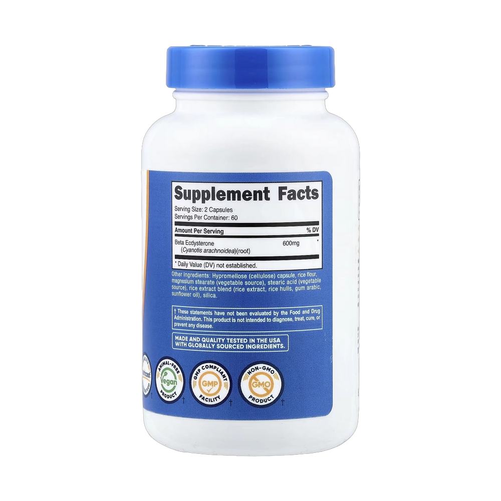 Nutricost, Beta Ecdysterone, 120 Capsules