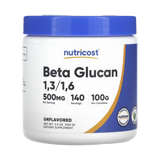 Nutricost, Beta Glucan 1,3/1,6, Unflavored, 3.5 oz, 100 g