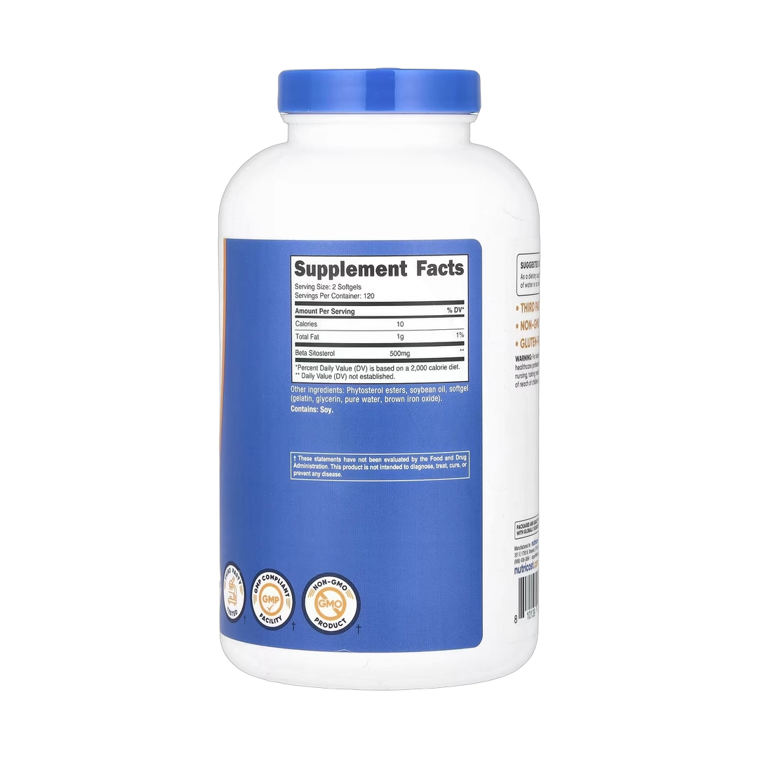 Nutricost, Beta Sitosterol, 240 Softgels
