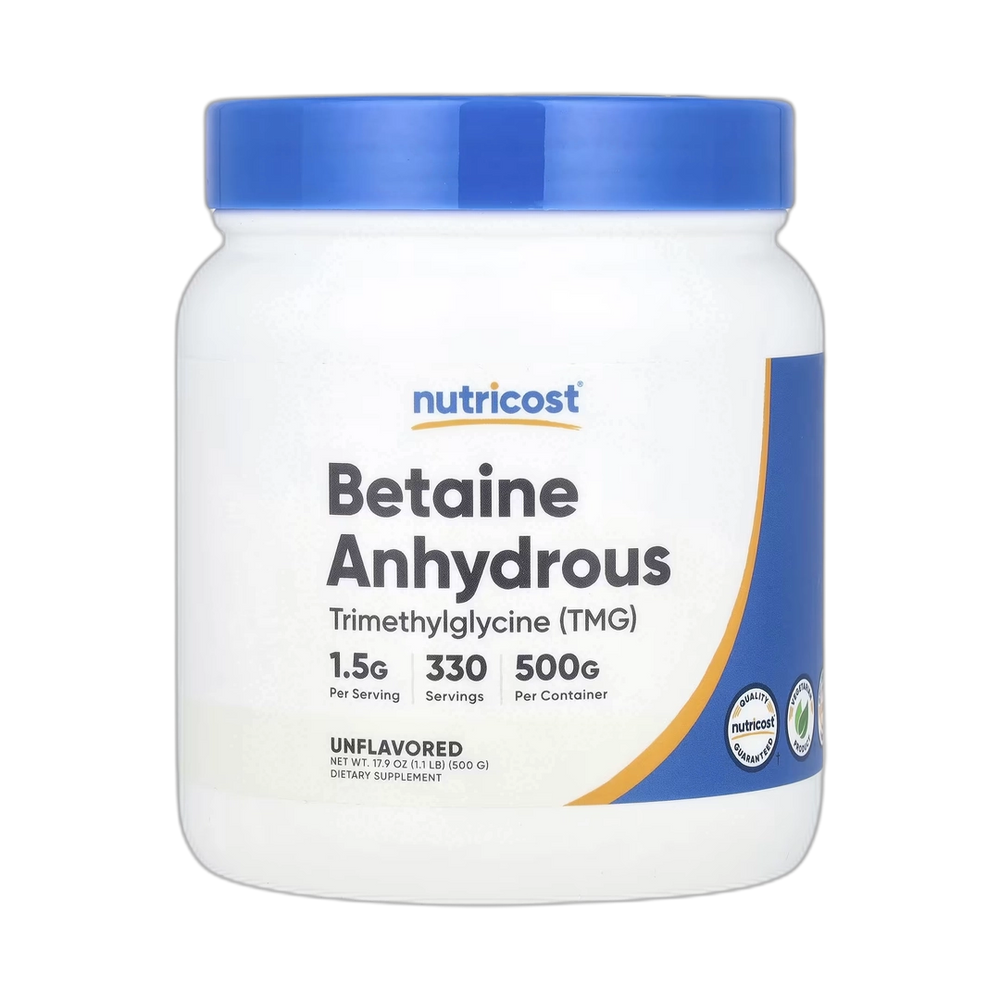 Nutricost, Betaine Anhydrous, Unflavored, 17.9 oz, 500 g