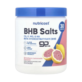 Nutricost, BHB Salts, goBHB®, Strawberry Lemonade, 9.5 oz, 267 g