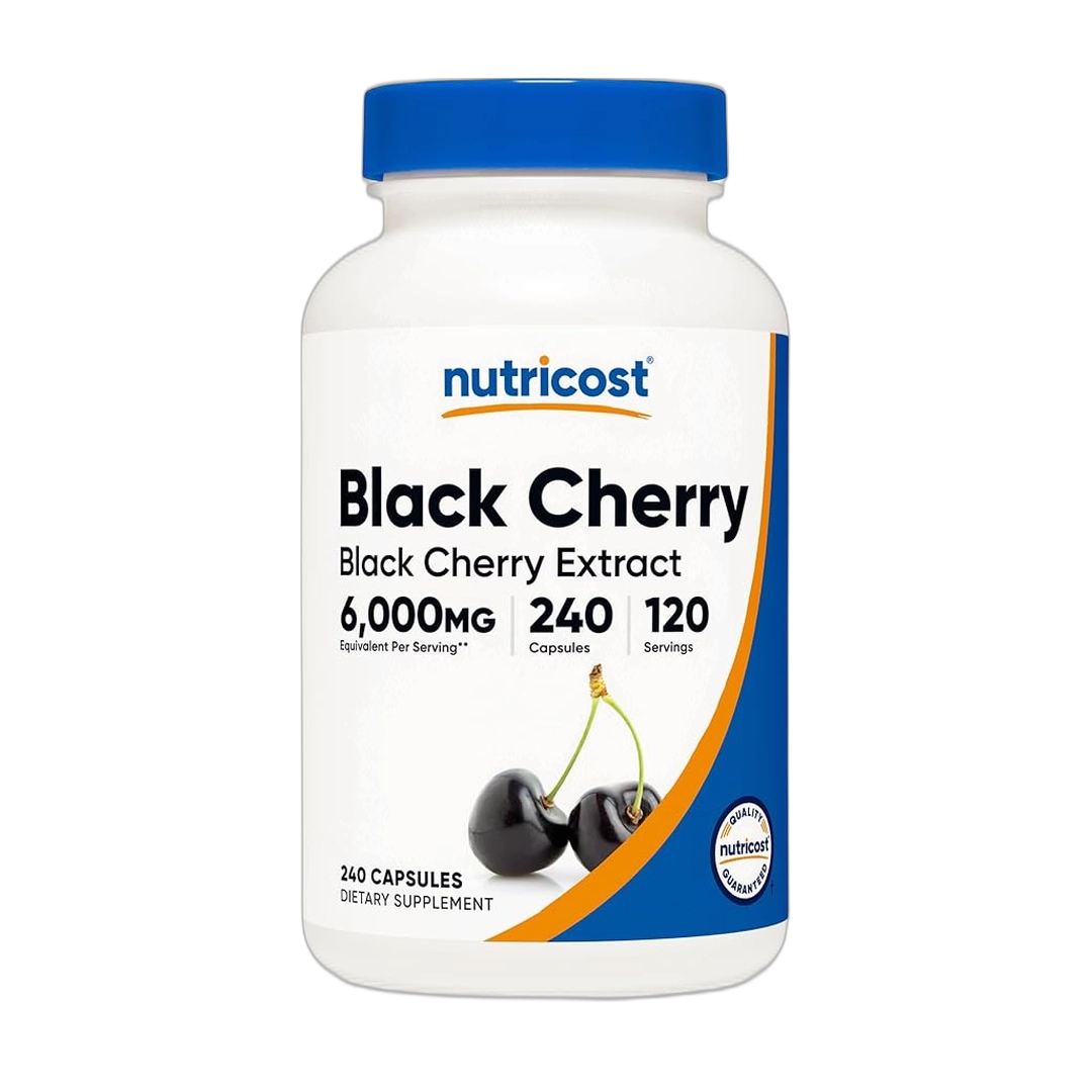 Nutricost, Black Cherry Extract, 6,000mg, 240 Capsules