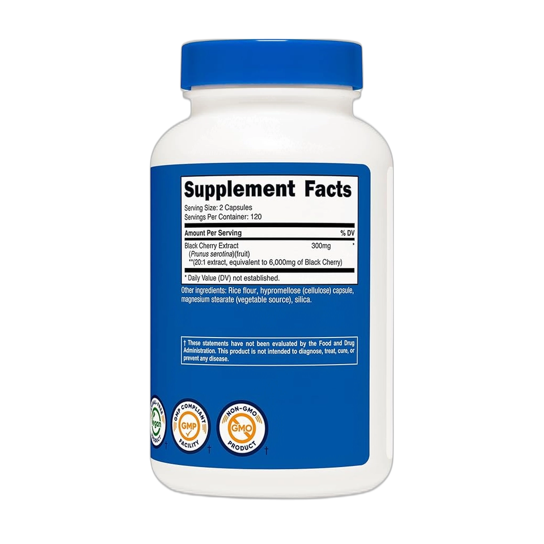Nutricost, Black Cherry Extract, 6,000mg, 240 Capsules