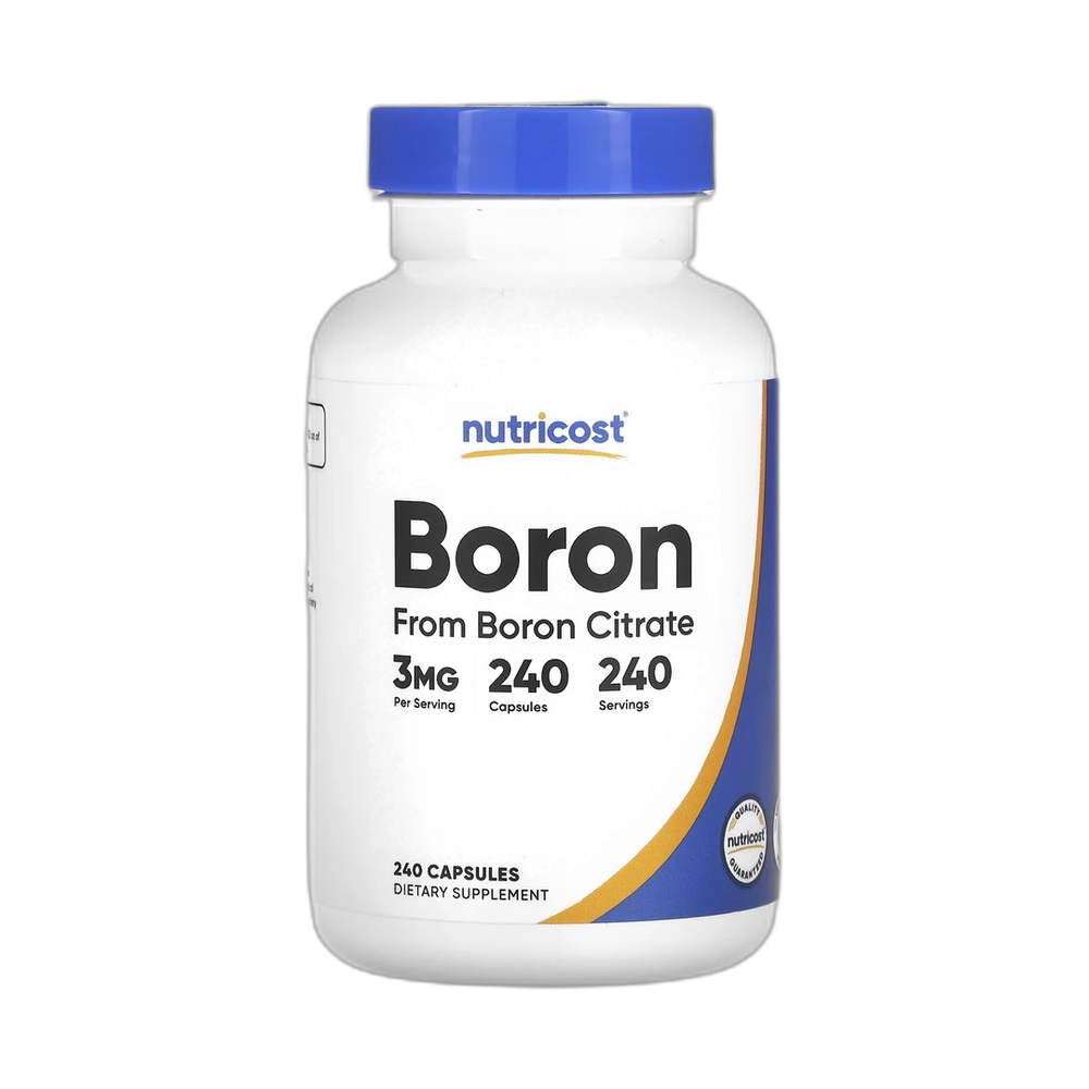 Nutricost, Boron, 3 mg, 240 Capsules