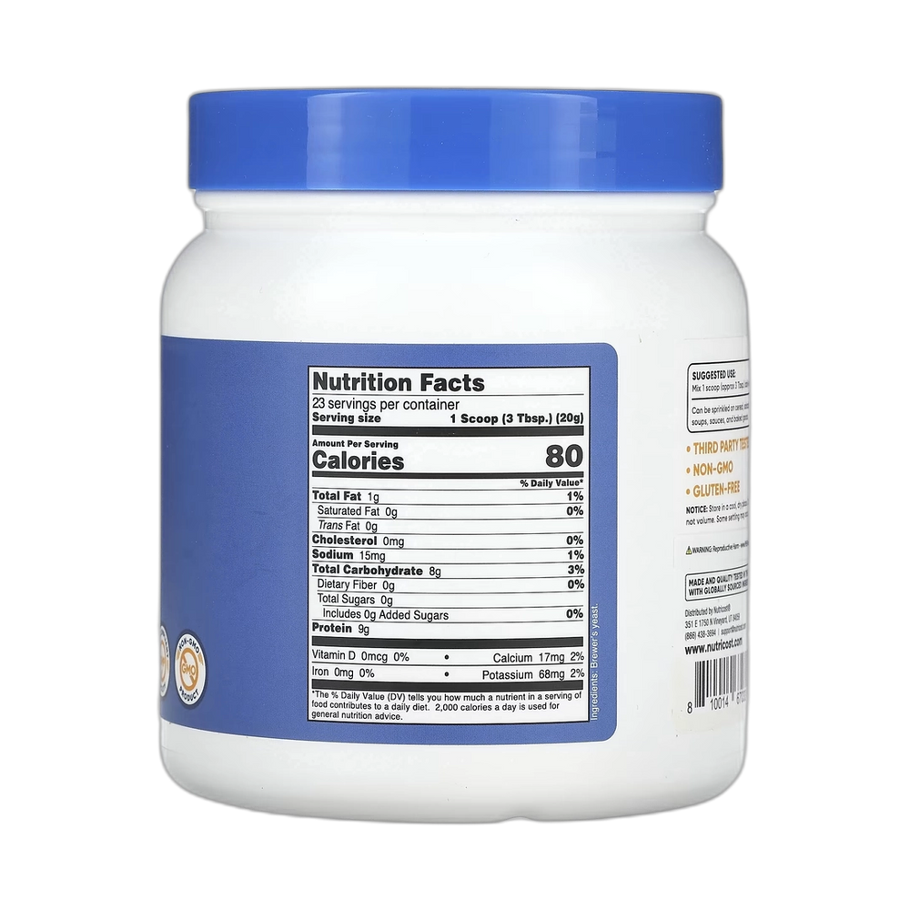 Nutricost, Brewer's Yeast, Unflavored, 16 oz, 454 g