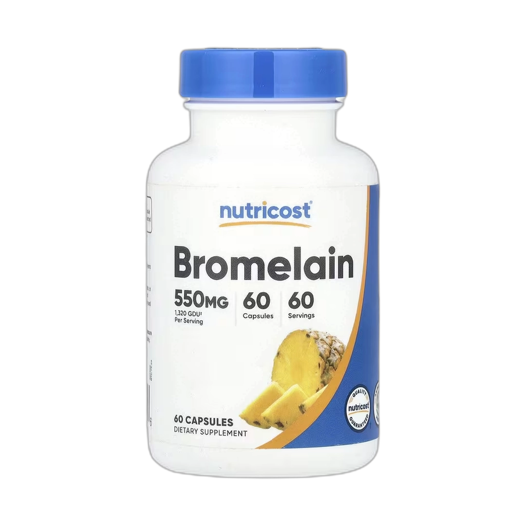 Nutricost, Bromelain, 550 mg , 60 Capsules