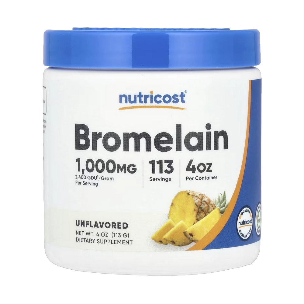 Nutricost, Bromelain, Unflavored , 4 oz, 113 g