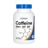 Nutricost, Caffeine , 200 mg , 250 Capsules