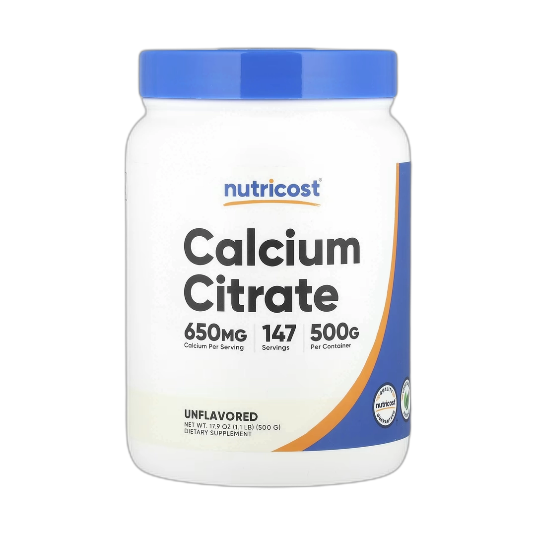 Nutricost, Calcium Citrate, Unflavored, 17.9 oz, 500 g