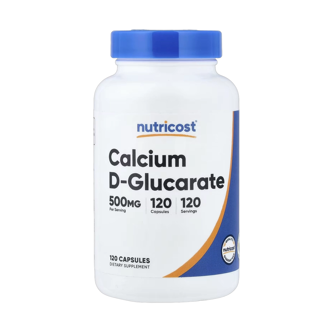 Nutricost, Calcium D-Glucarate, 500 mg, 120 Capsules