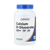 Nutricost, Calcium D-Glucarate, 500 mg, 120 Capsules