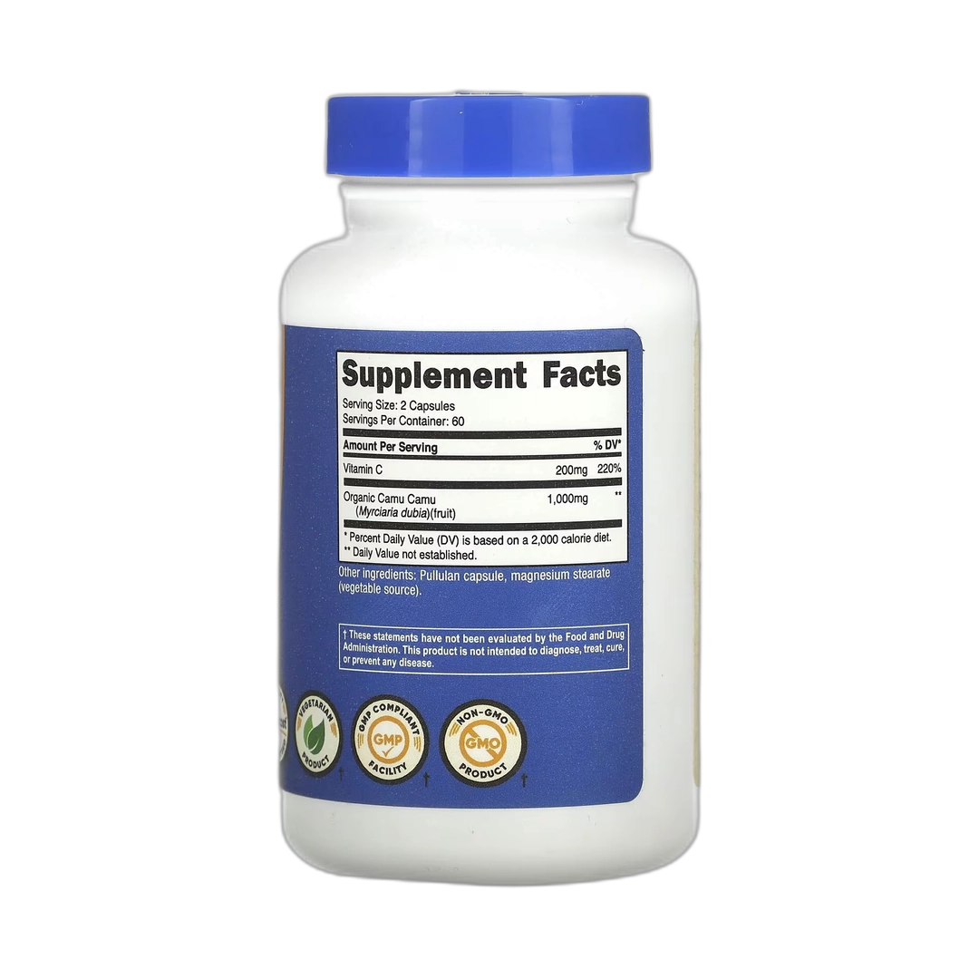 Nutricost, Camu Camu, 120 Capsules