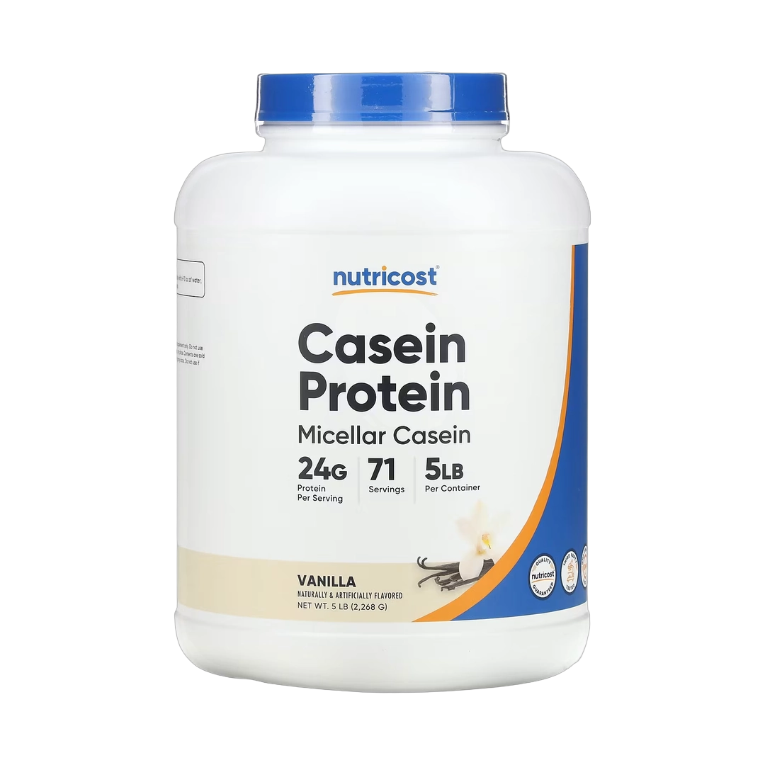 Nutricost, Casein Protein, Vanilla, 5 lb, 2,268 g