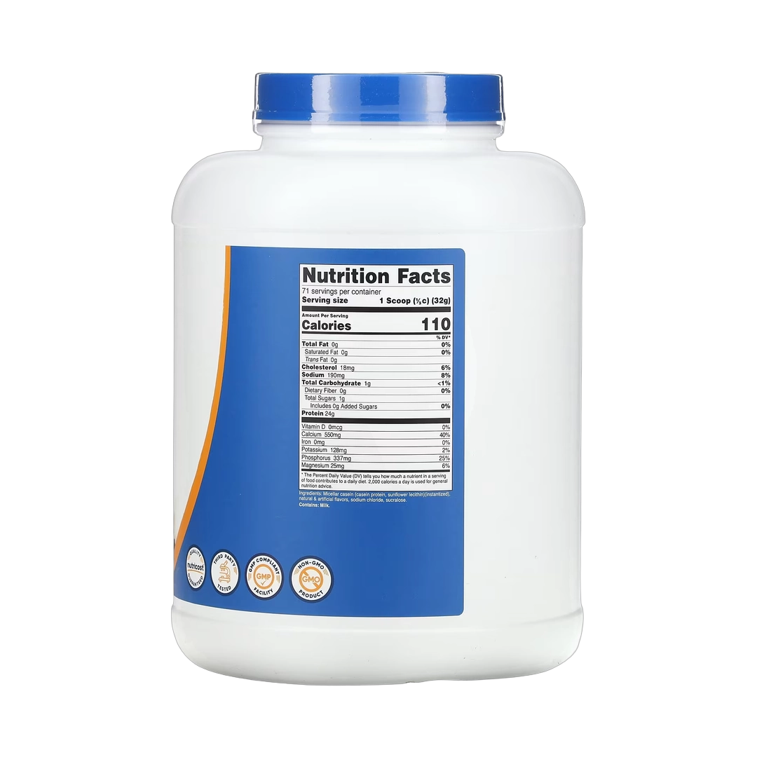 Nutricost, Casein Protein, Vanilla, 5 lb, 2,268 g