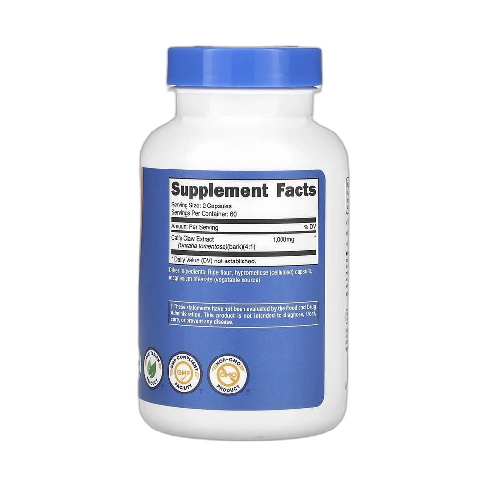 Nutricost, Cat's Claw, 120 Capsules