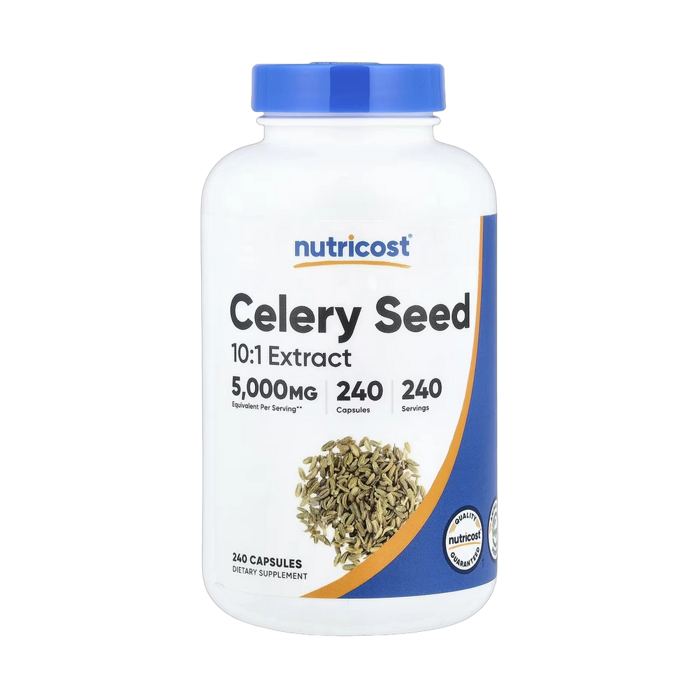 Nutricost, Celery Seed, 500 mg, 240 Capsules