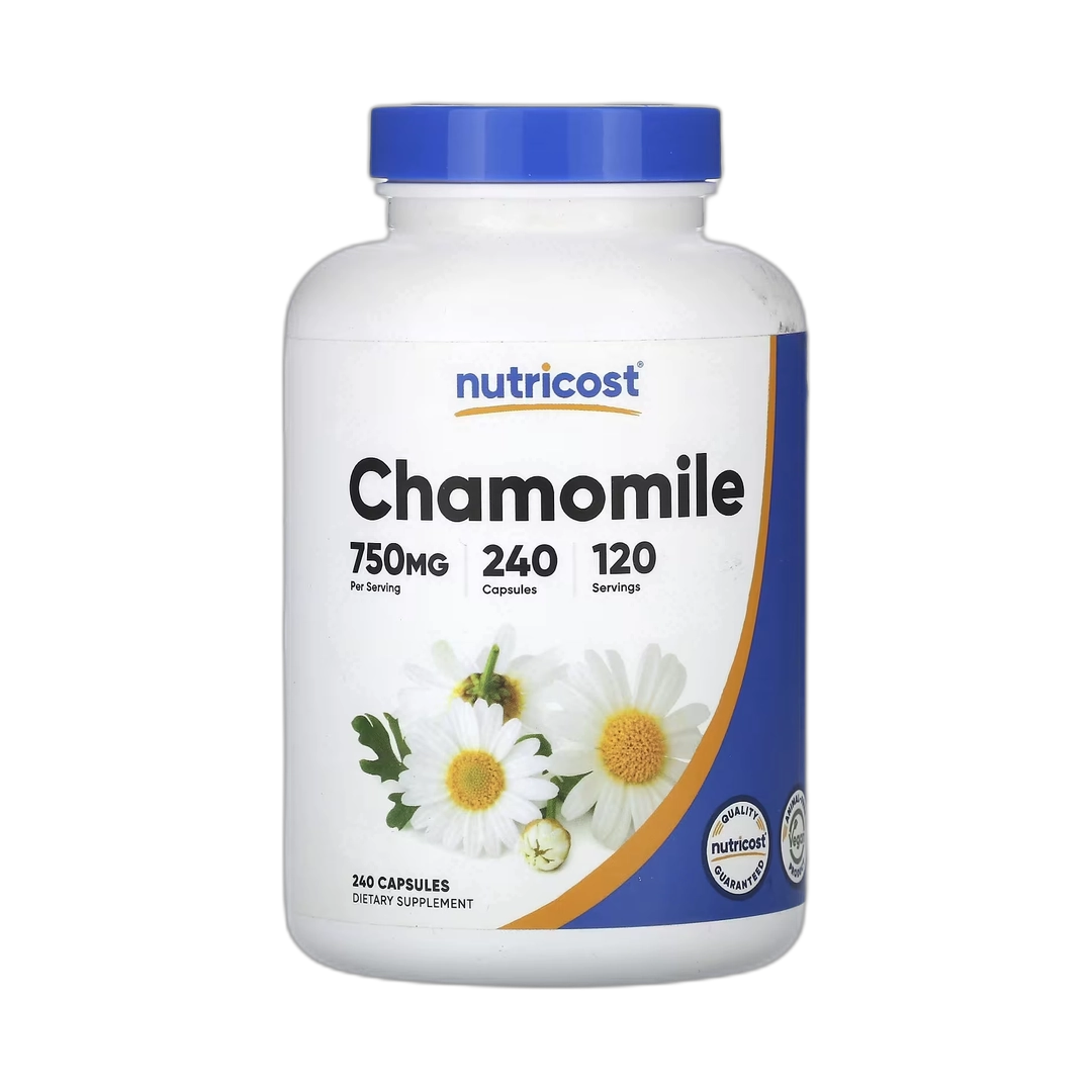 Nutricost, Chamomile, 240 Capsules