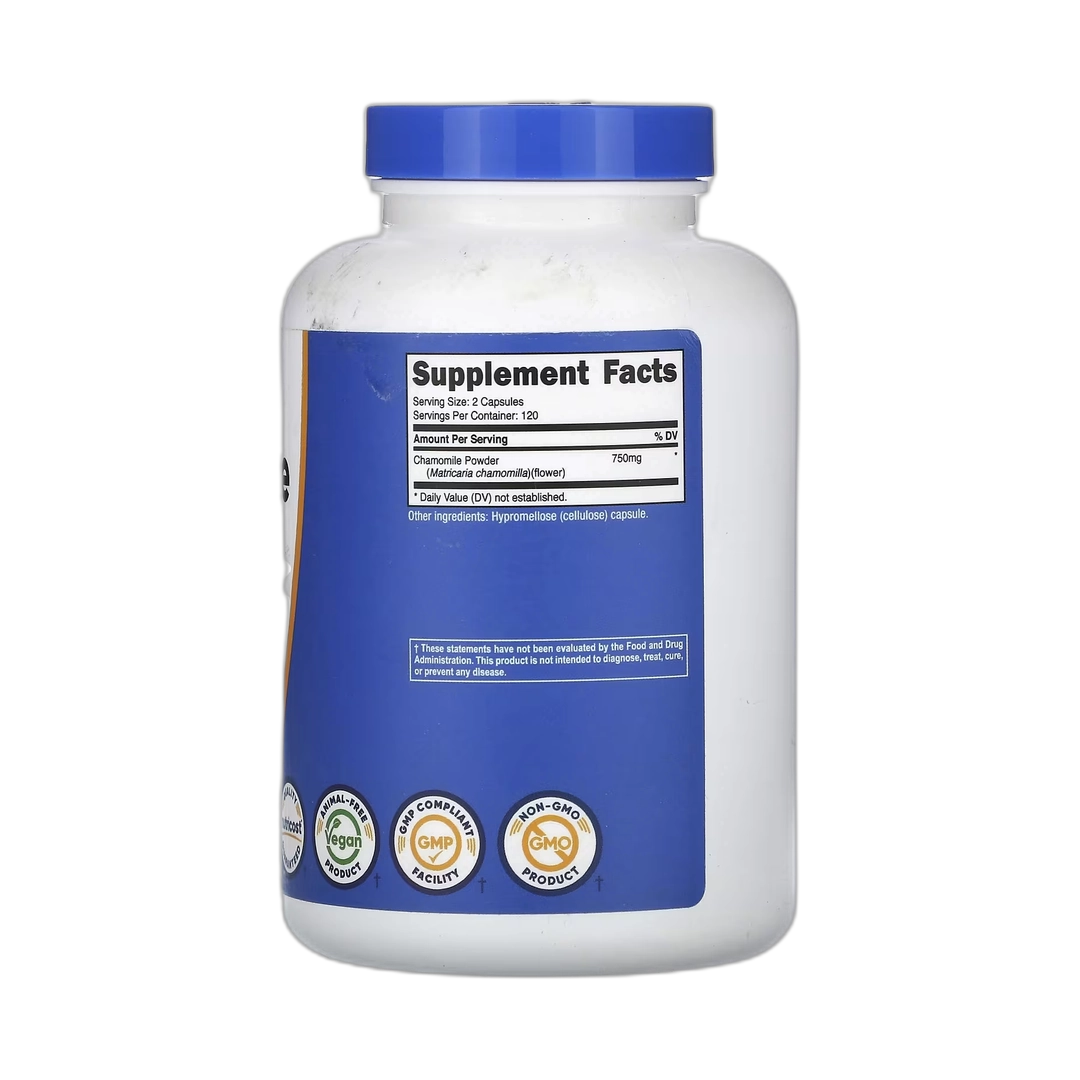 Nutricost, Chamomile, 240 Capsules