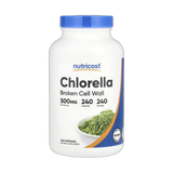 Nutricost, Chlorella, 500 mg, 240 Capsules