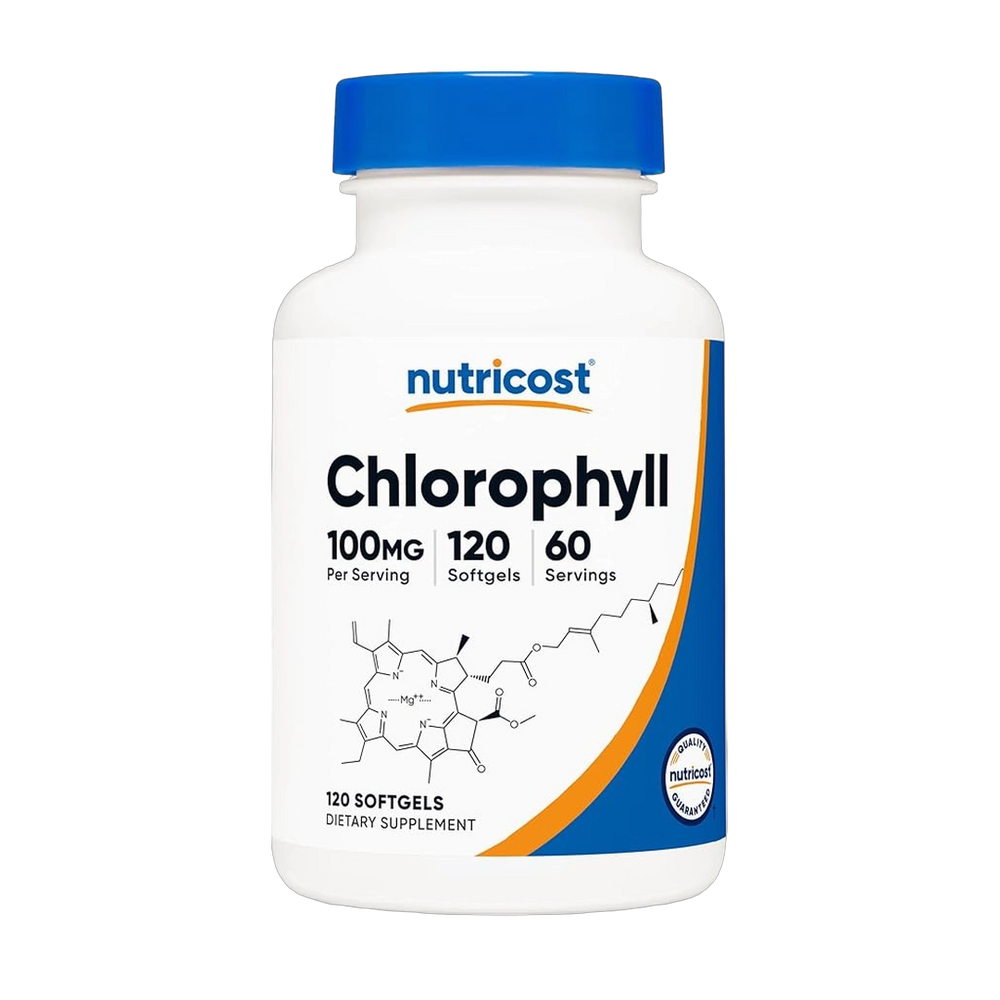 Nutricost, Chlorophyll, 100mg, 120 Softgels
