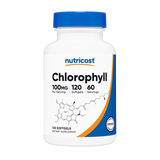Nutricost, Chlorophyll, 100mg, 120 Softgels