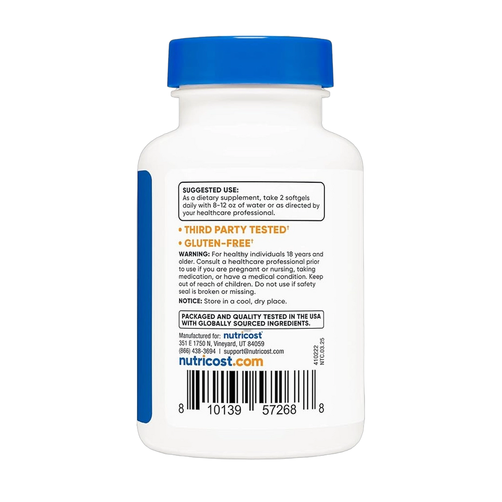 Nutricost, Chlorophyll, 100mg, 120 Softgels