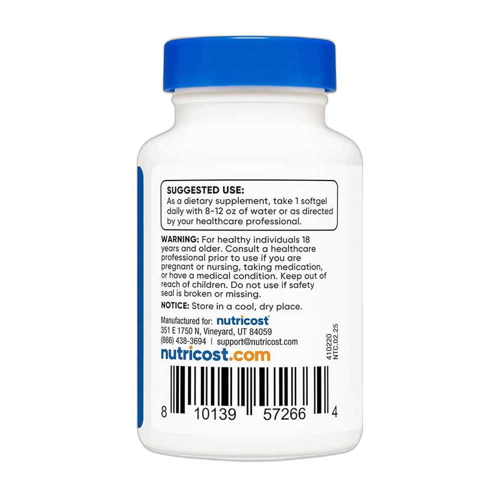 Nutricost Chlorophyll (50mg) 60 Softgels