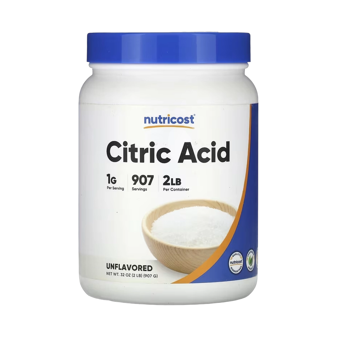 Nutricost, Citric Acid, Unflavored, 32 oz, 907 g