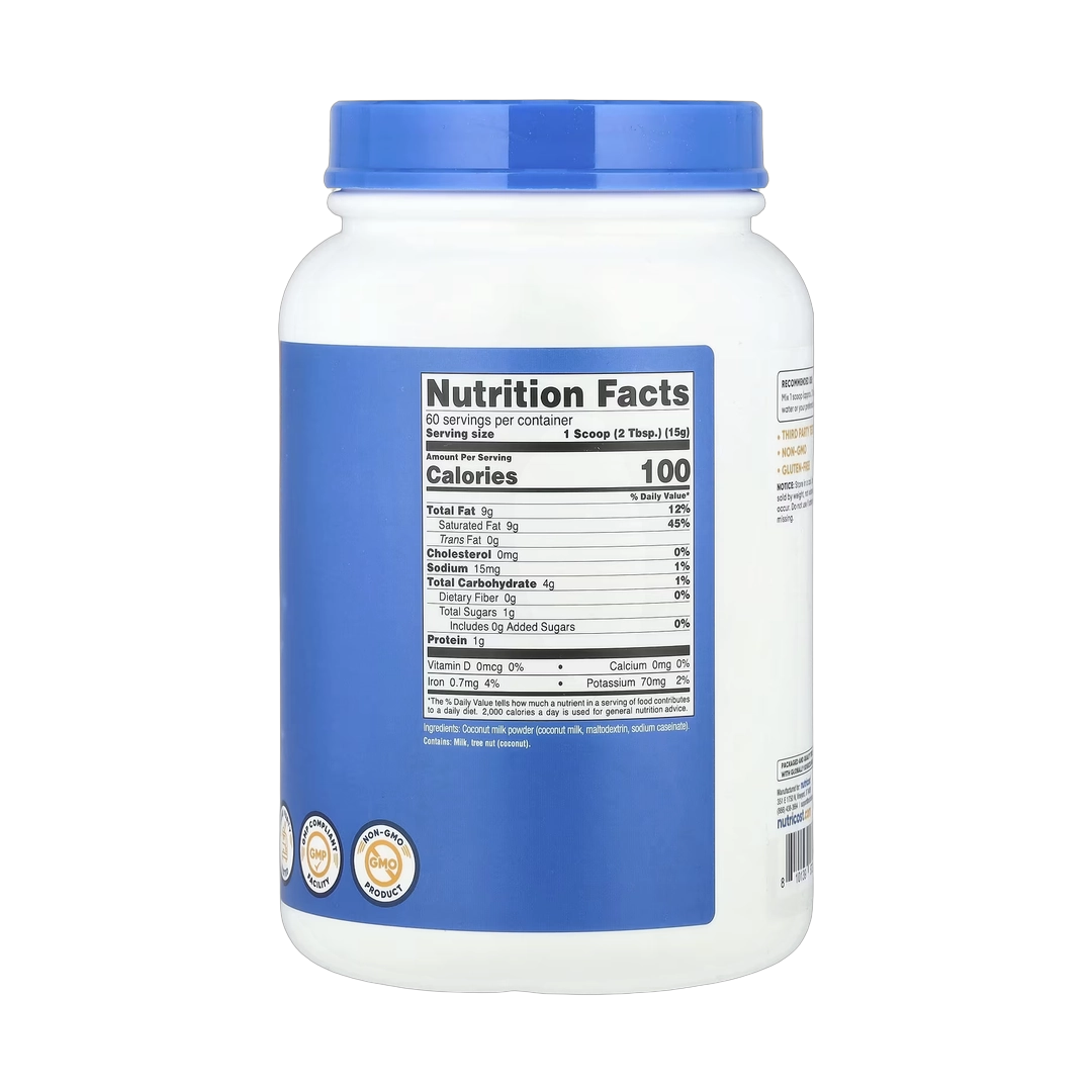 Nutricost, Coconut Milk Powder, Unflavored, 32.4 oz, 907 g