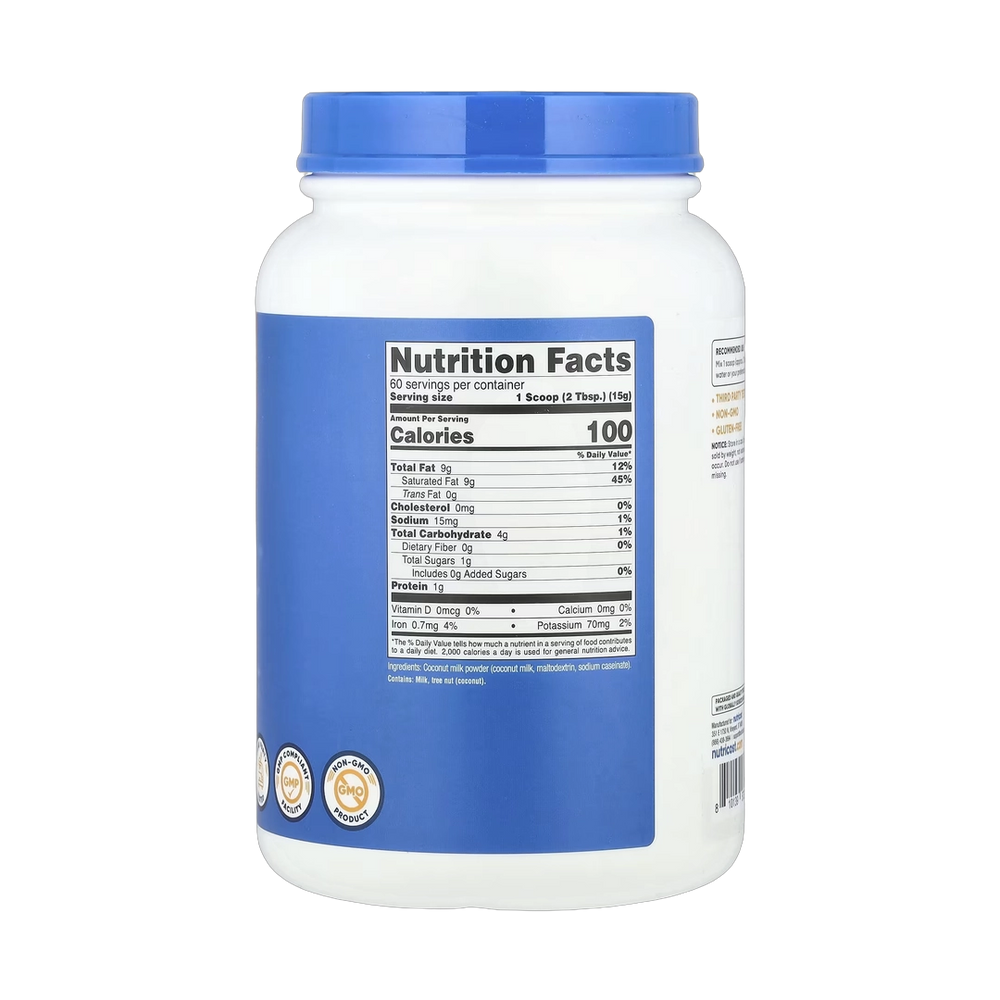 Nutricost, Coconut Milk Powder, Unflavored, 32.4 oz, 907 g