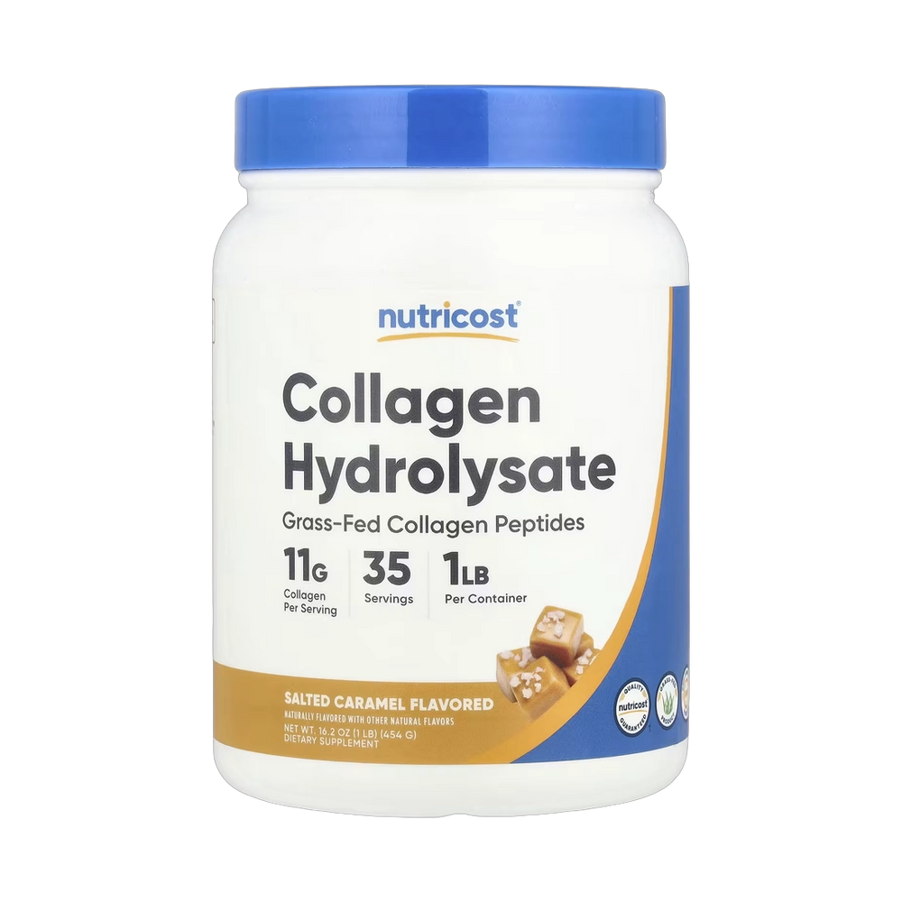 Nutricost, Collagen Hydrolysate, Salted Caramel, 16.2 oz, 454 g