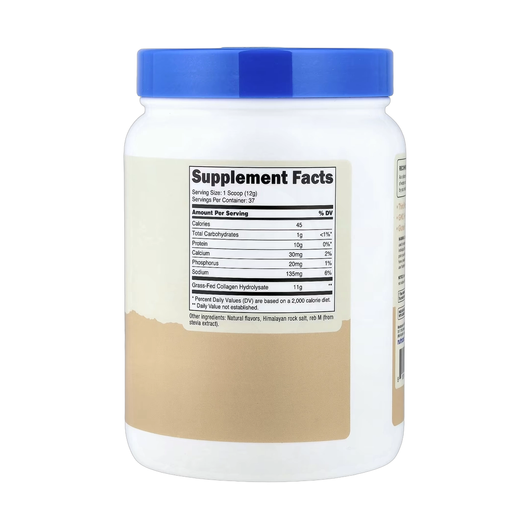Nutricost, Collagen Peptides, Vanilla, 1 lb, 454 g