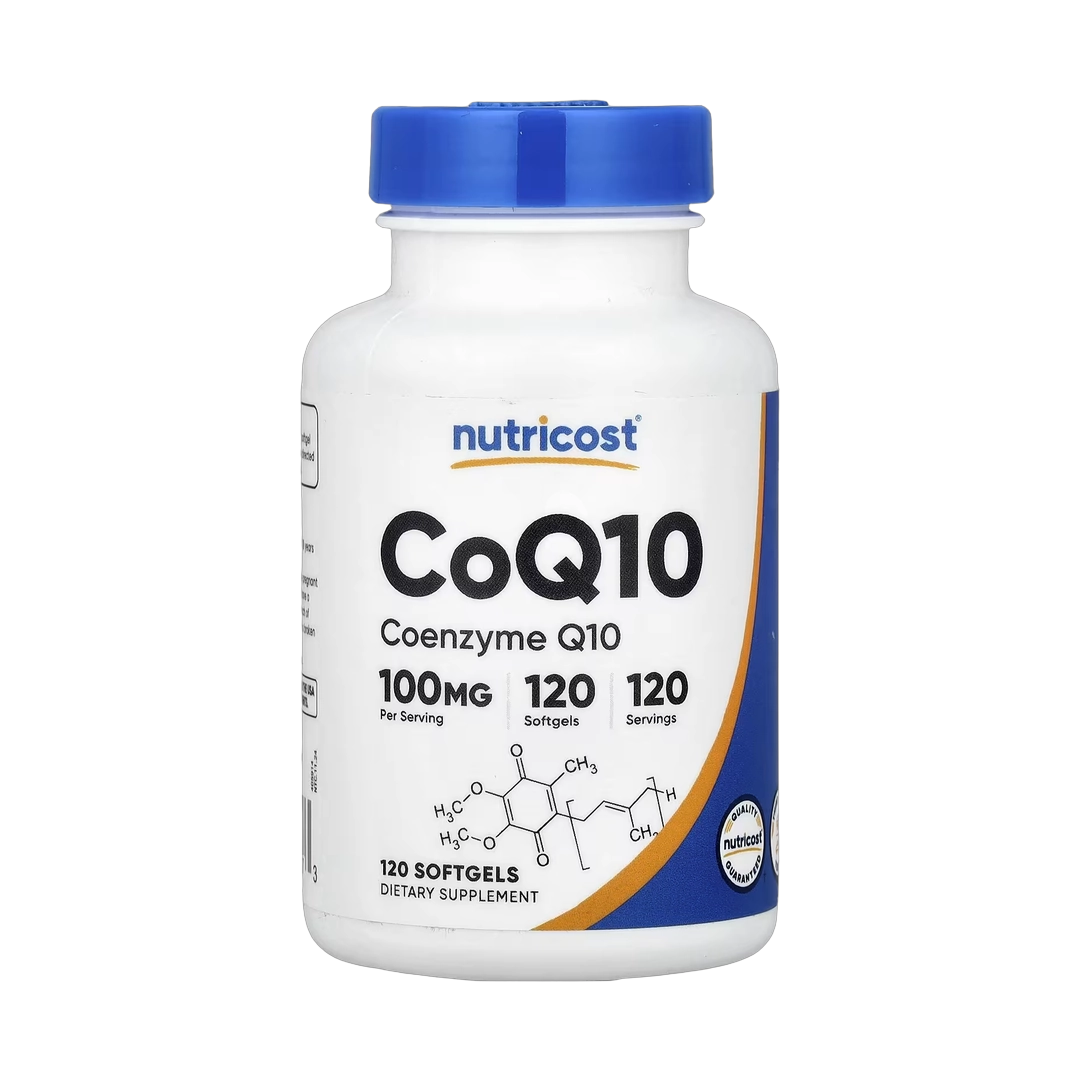 Nutricost, CoQ10, 100 mg, 120 Softgels
