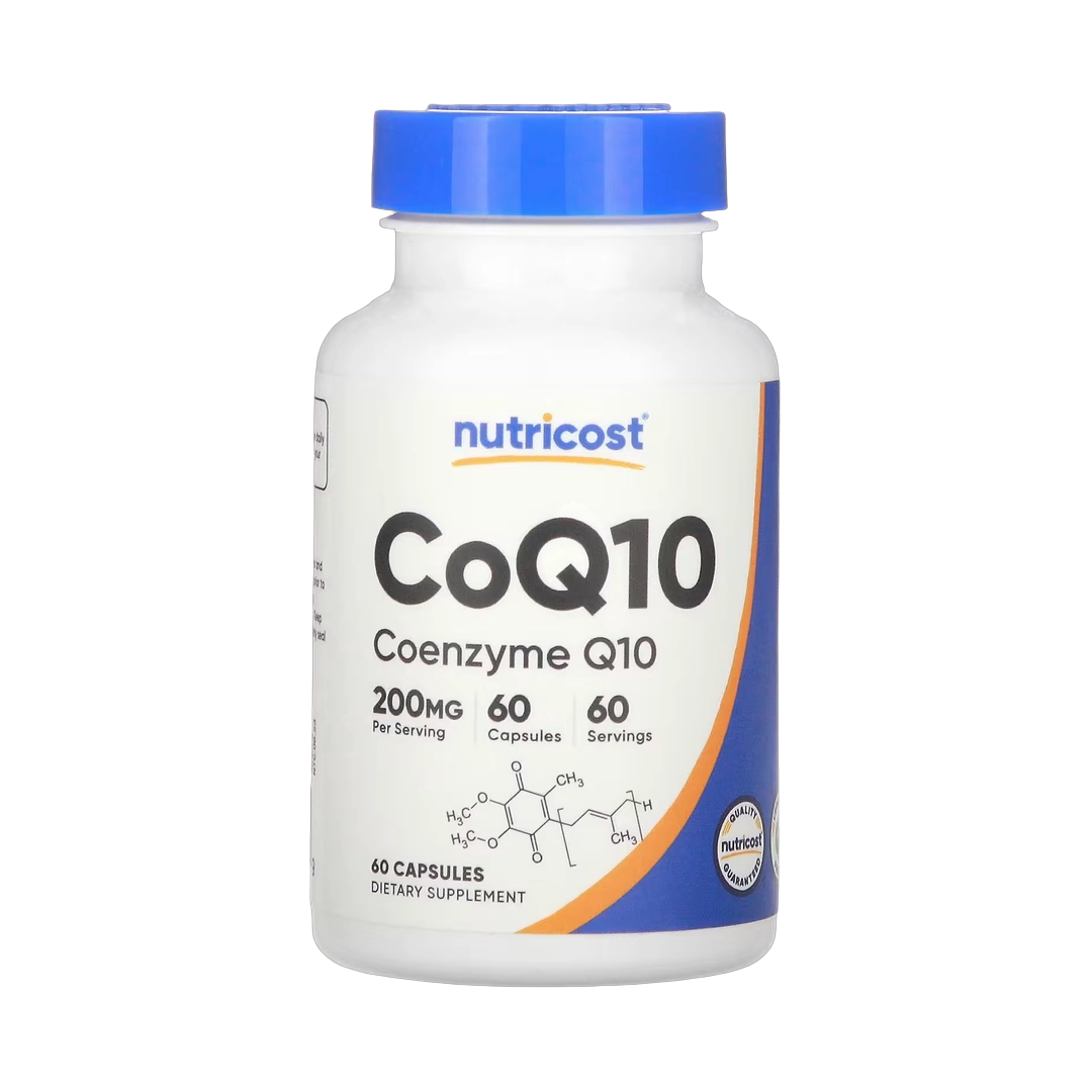 Nutricost, CoQ10, 200 mg, 60 Capsules