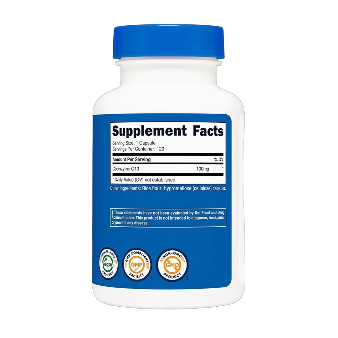 Nutricost, CoQ10, 200mg, 120 Capsules