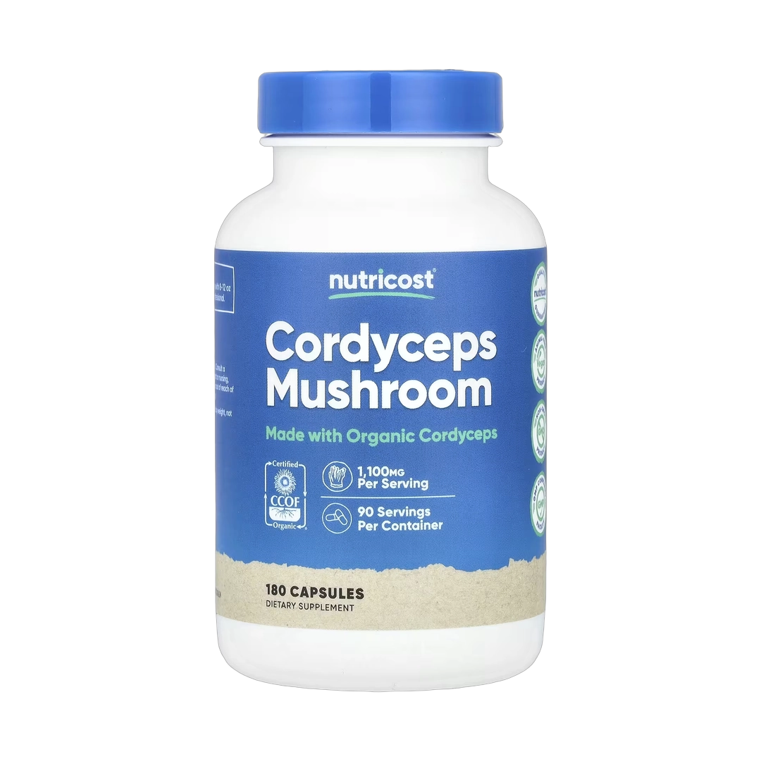 Nutricost, Cordyceps Mushroom, 180 Capsules