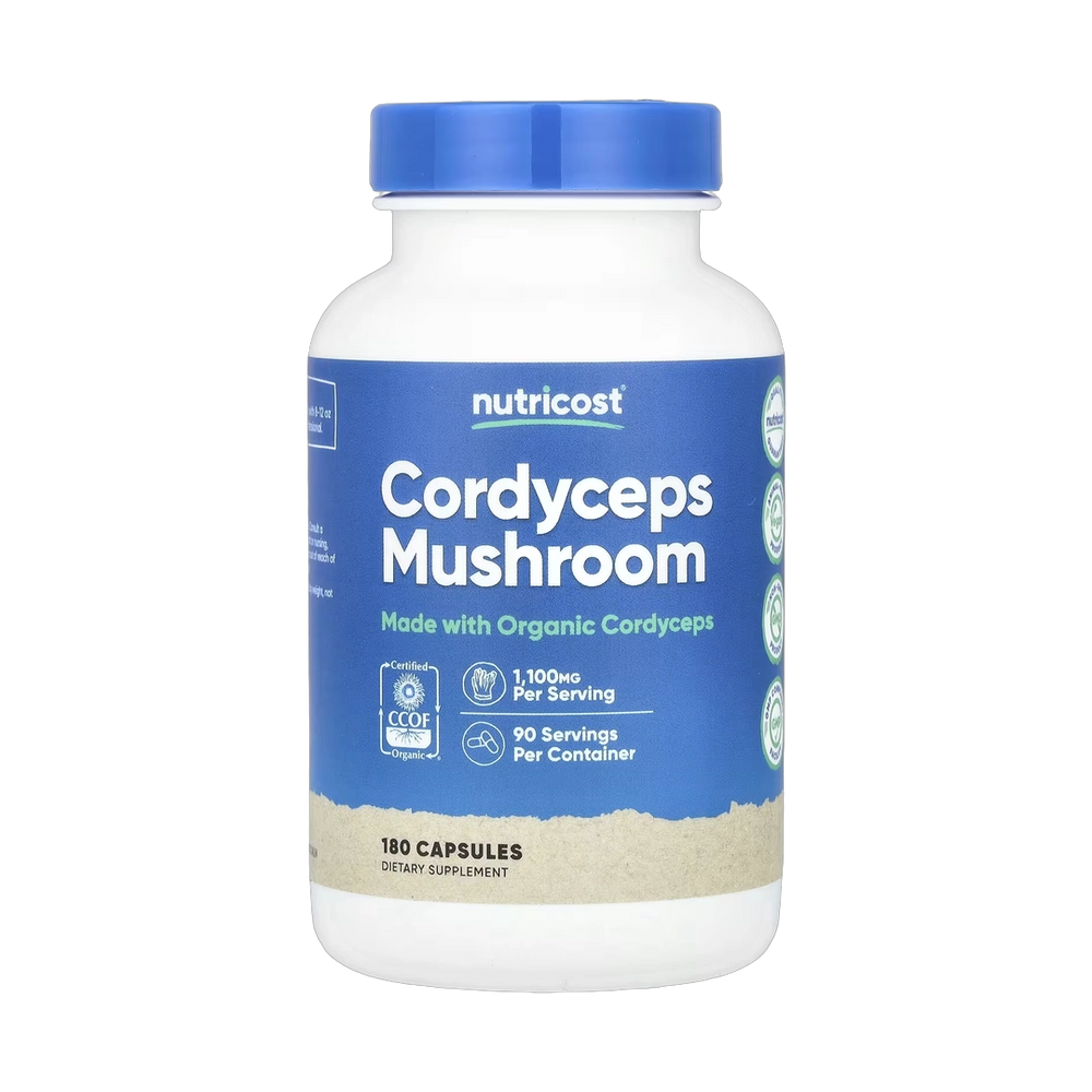 Nutricost, Cordyceps Mushroom, 180 Capsules