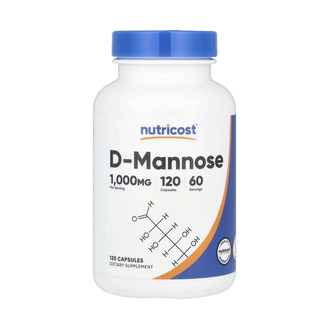 Nutricost, D-Mannose, 120 Capsules