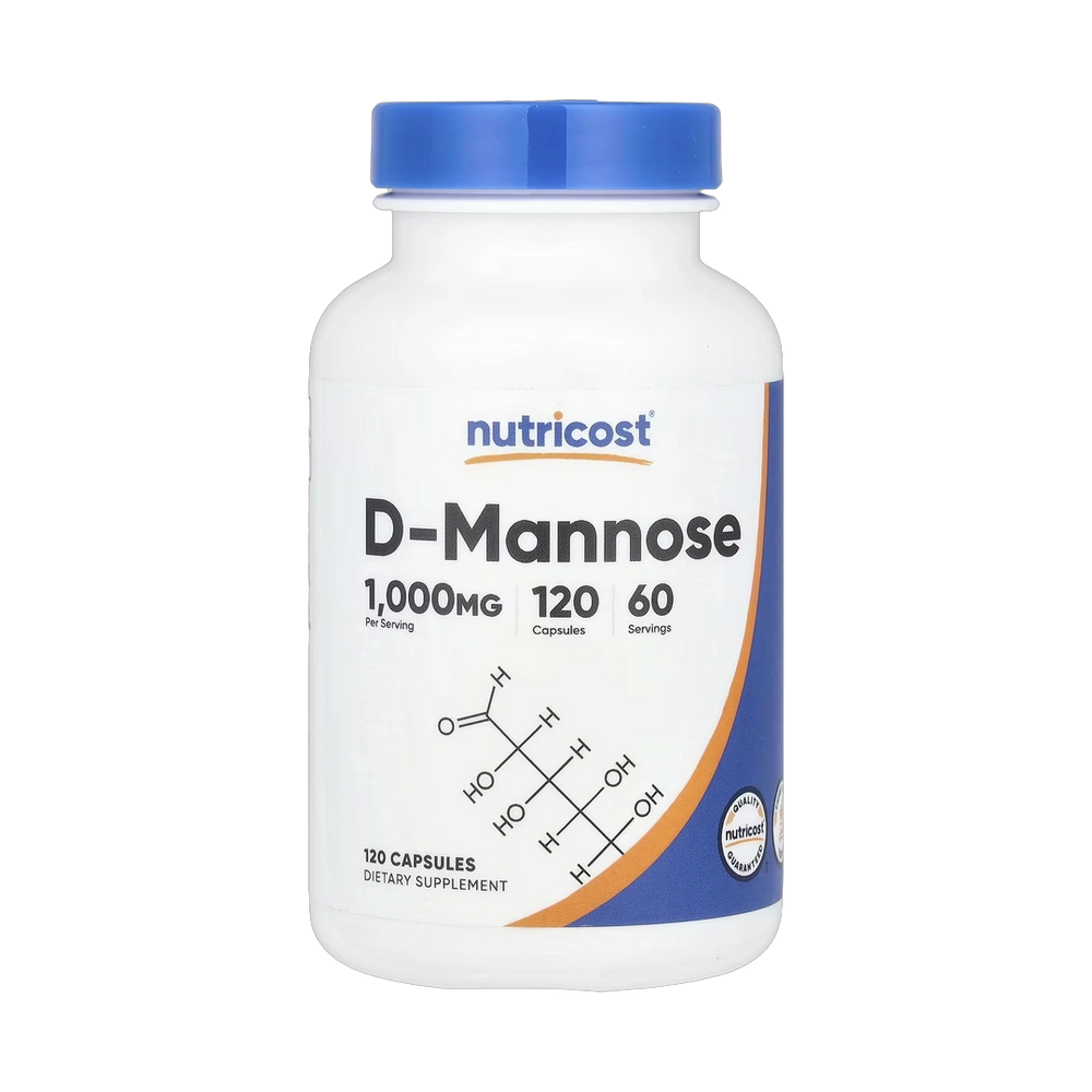 Nutricost, D-Mannose, 120 Capsules