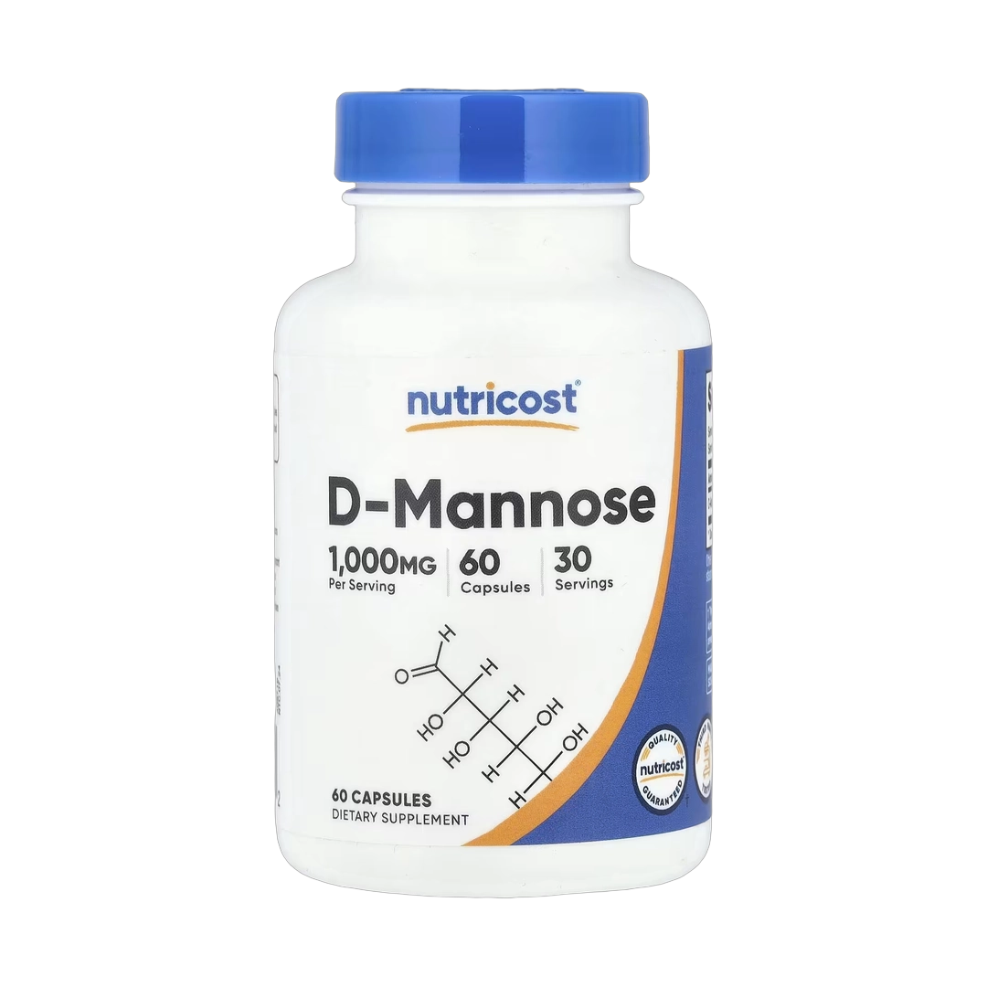 Nutricost, D-Mannose, 60 Capsules