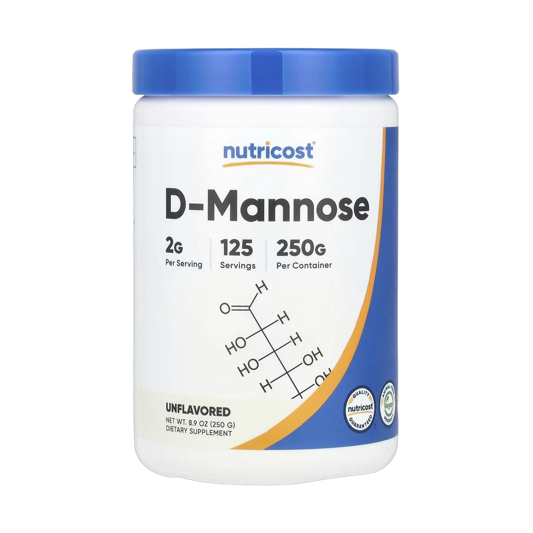 Nutricost, D-Mannose, Unflavored, 8.9 oz, 250 g